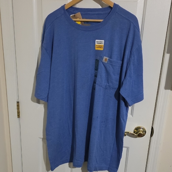 Carhartt Other - Carhartt Men's Classic Blue Short Sleeve Tee